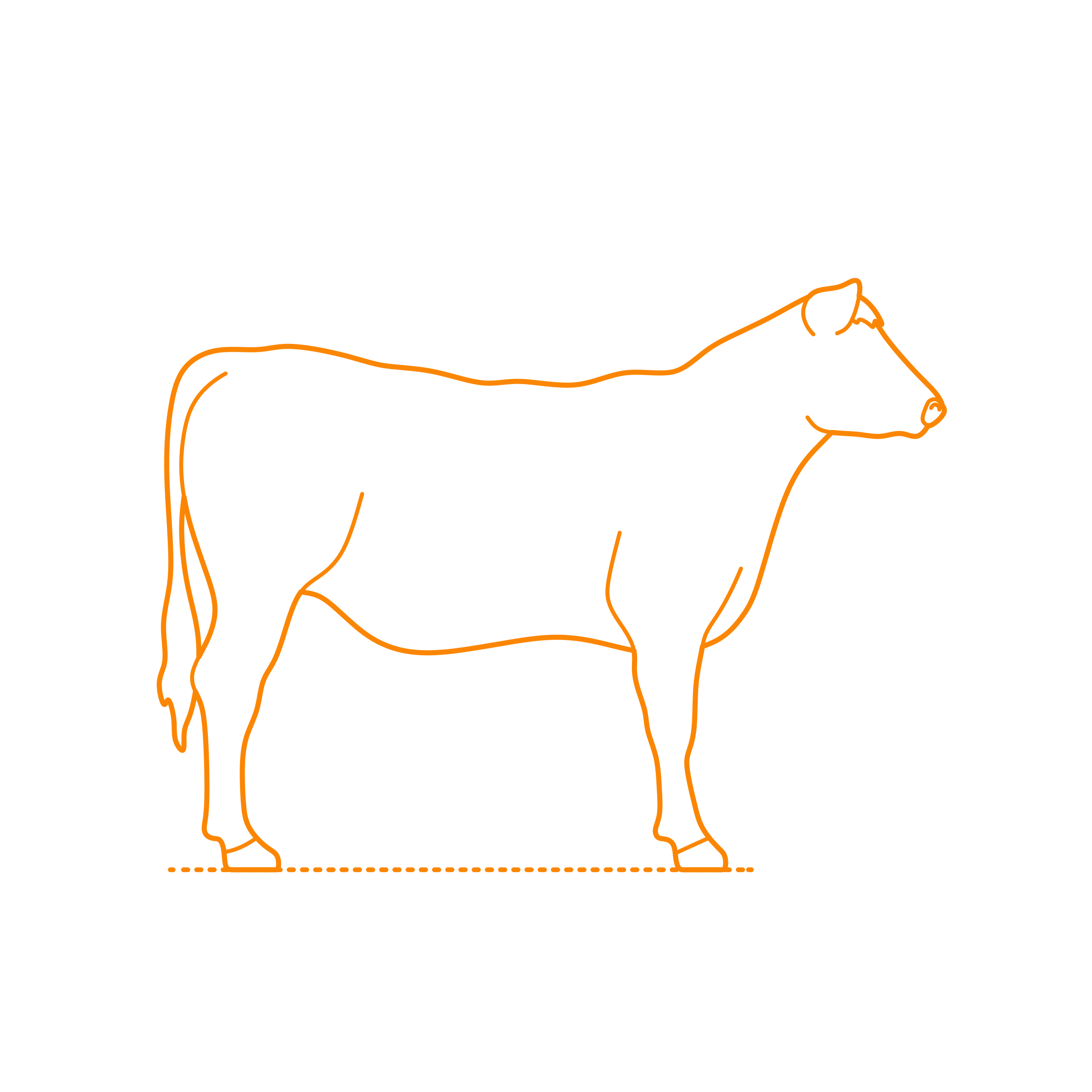 Animals Bovines Red Angus Cattle Icon Svg Vector Free Vectors